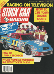 STOCK CAR RACING 1989 JUNE - Eddie Marshall